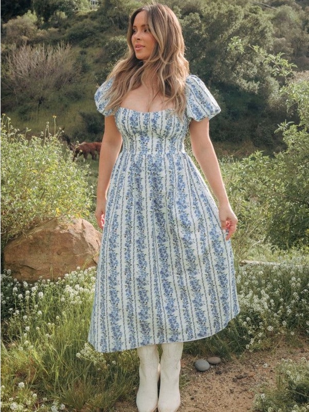 Show Me Your MuMu Belle Midi Dress